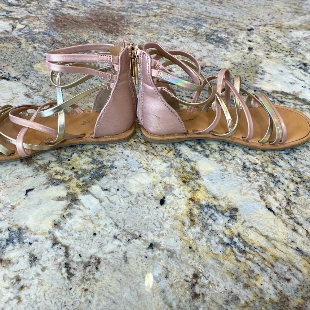 Girls dress ankle sandals size 13​